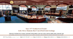 Desktop Screenshot of gulfcoastcoin.com